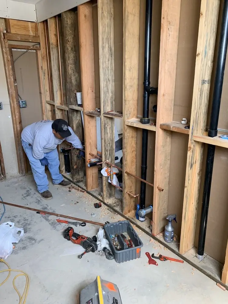 Commercial rough-in plumbing for Gas Line Repair in Inglewood